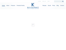 Tablet Screenshot of kaigourmet.com